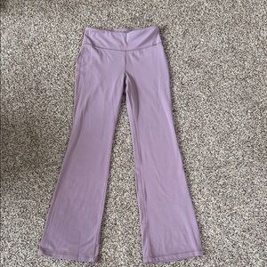Lavender Flared Athleta Yoga Pants